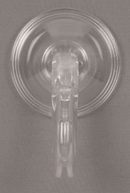 Clear Wreath Hanger w/Clamp