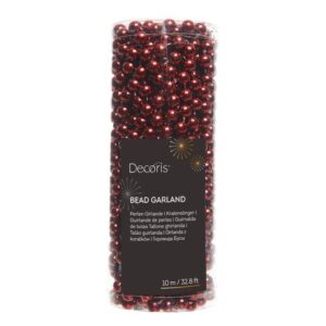 Bead Garland-Red