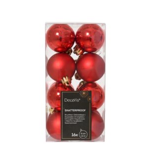 Box Baubles-Red