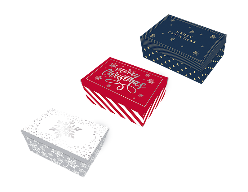 Christmas Foil Gift Box
