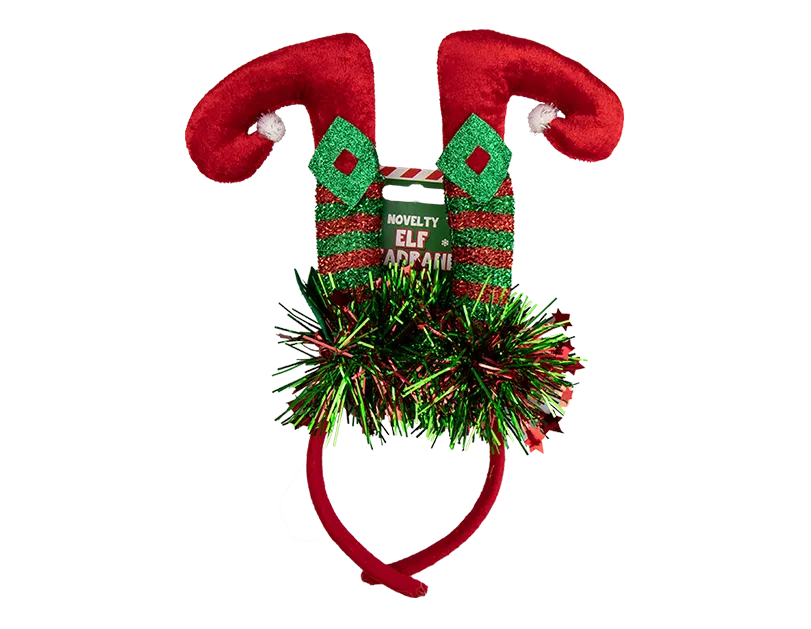 Novelty Elf Legs Headband