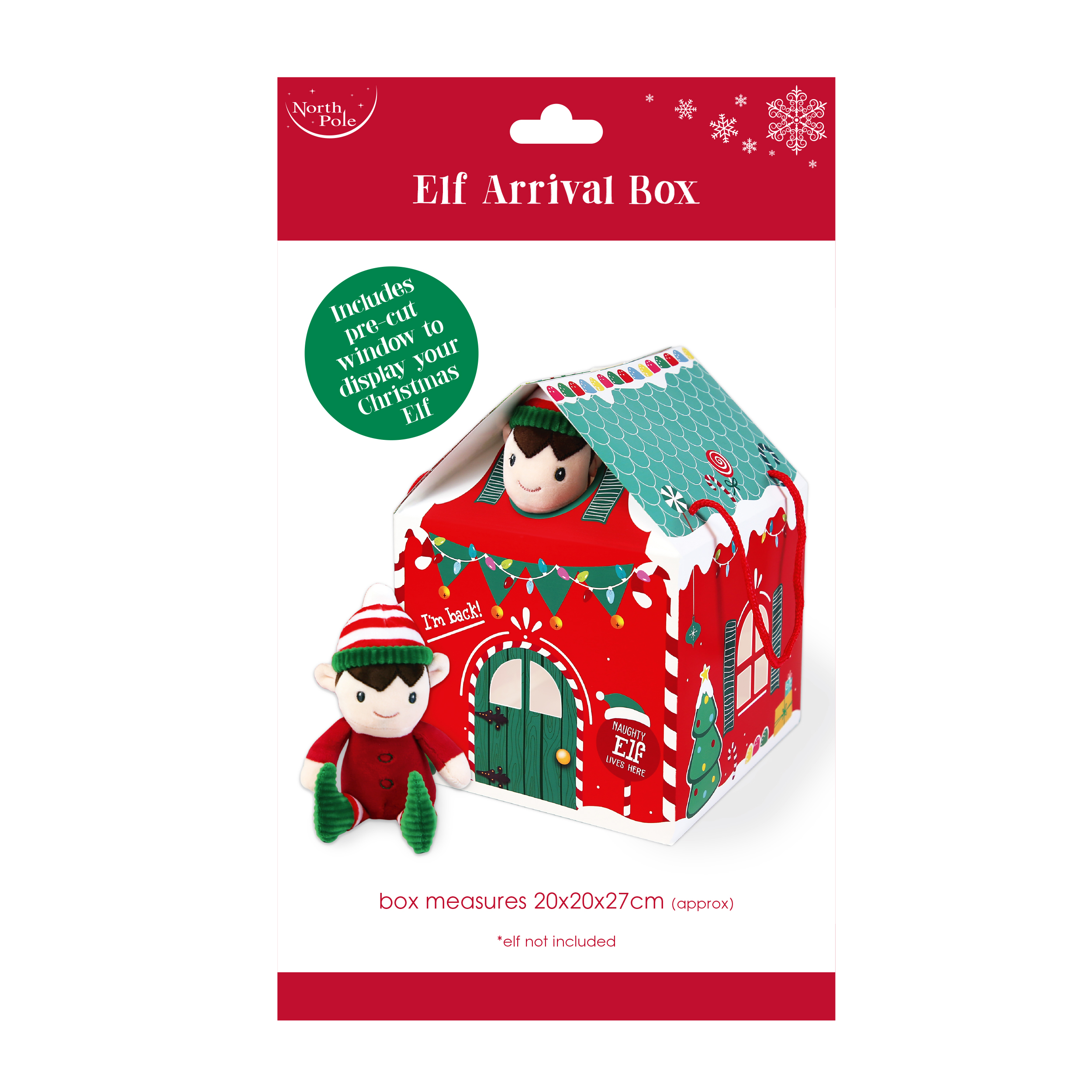 Elf Arrival Box House