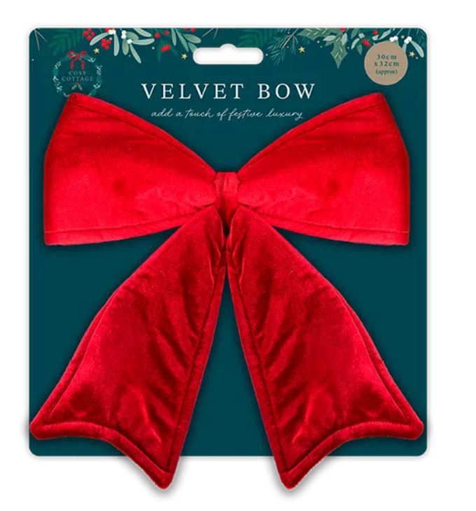 Red Velvet Bow