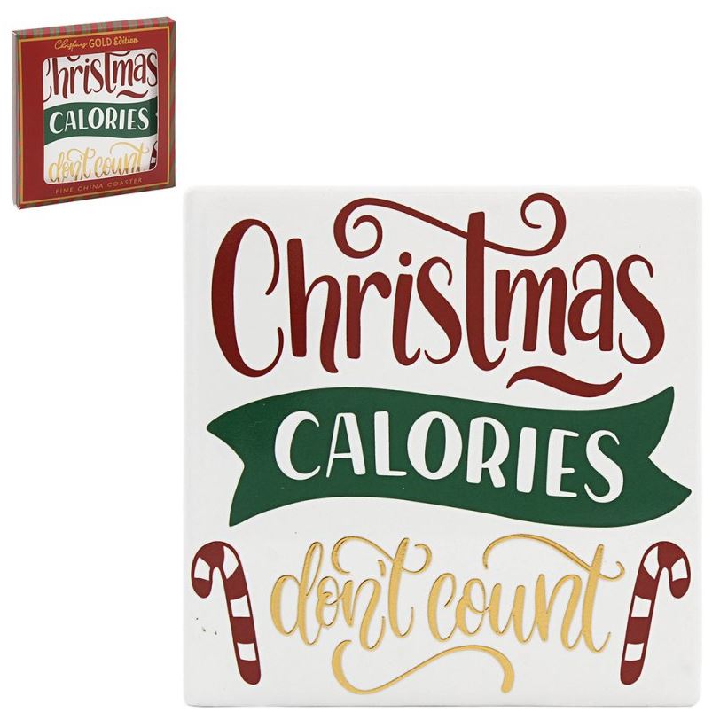 Coaster - Christmas Calories