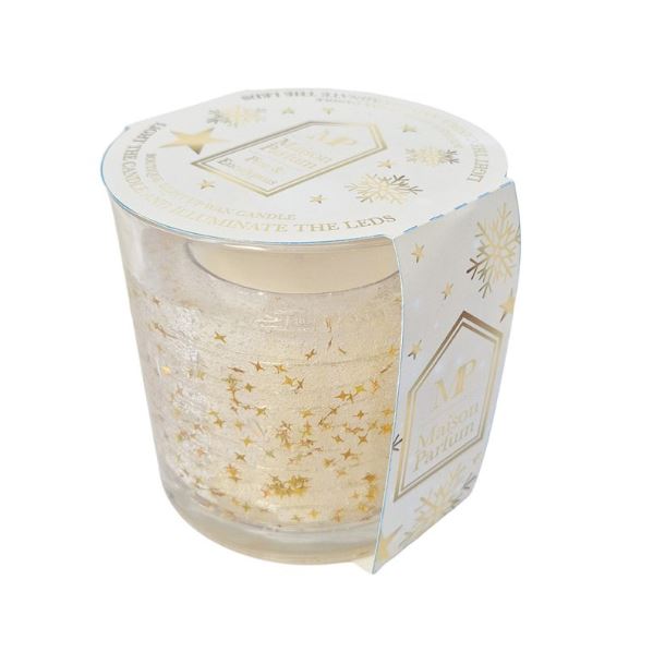 Gel Candle - Gold Glitter